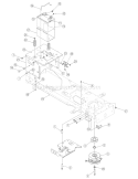 Part Location Diagram of 783-04809 MTD Frame, Upper